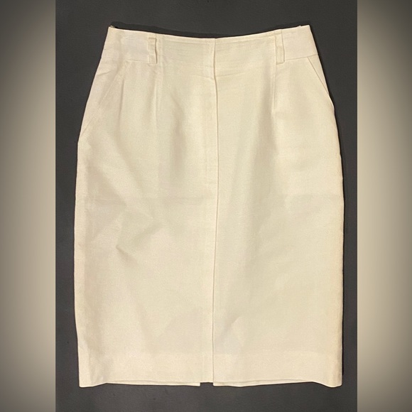 High Waist Mid Length Pencil Skirt - Picture 1 of 6
